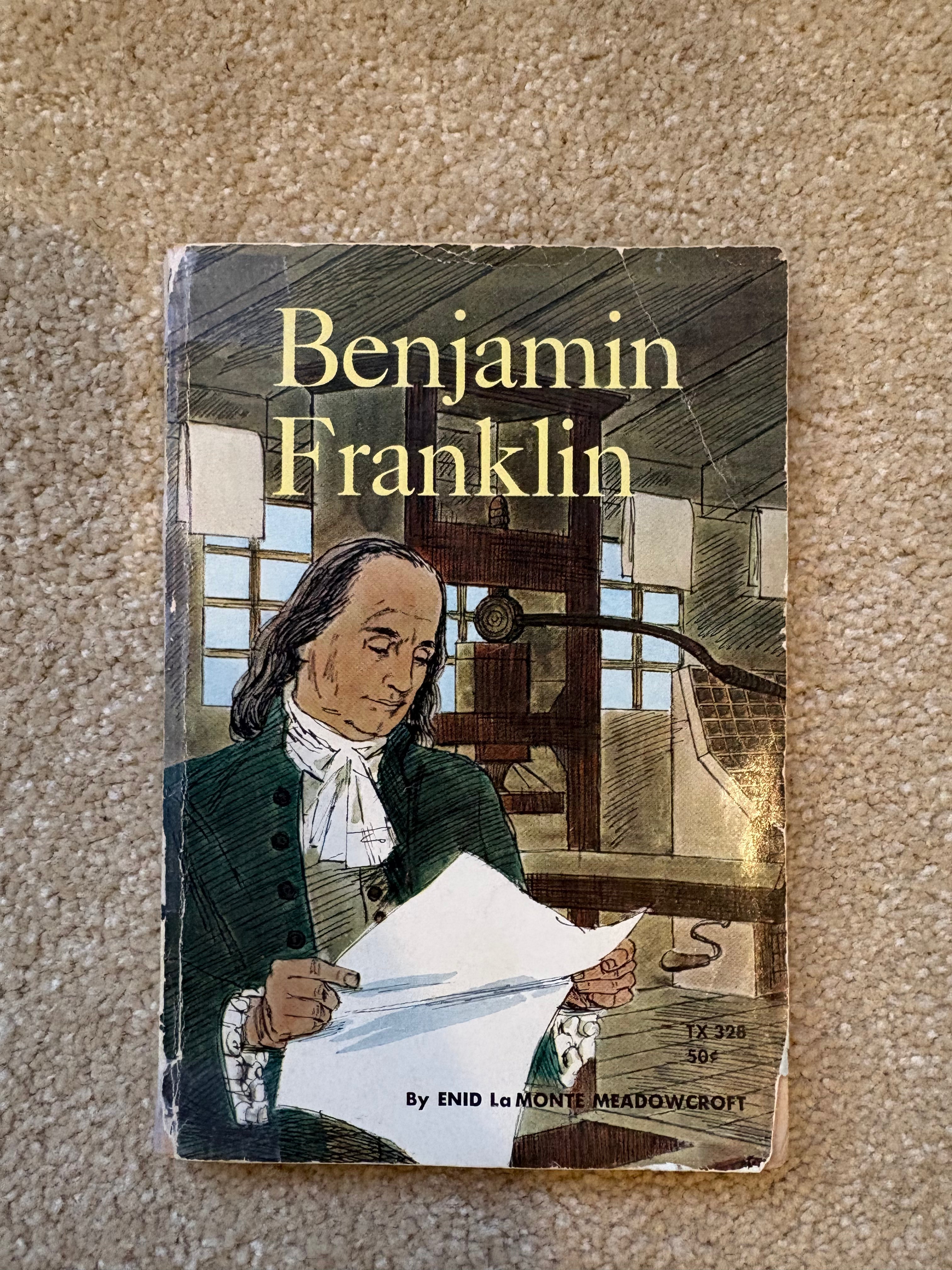 "Benjamin Franklin" Book