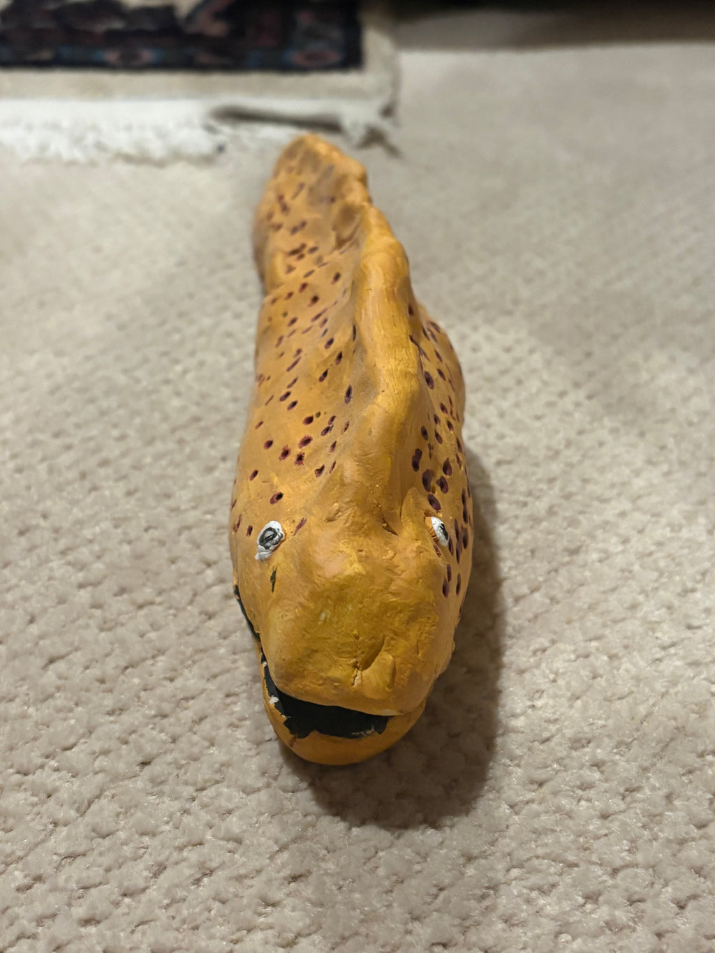 Clay Eel Model