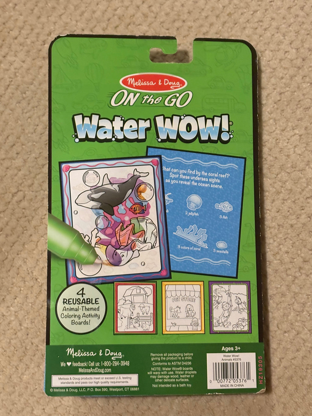 Melissa & Dough Water Wow! Craft